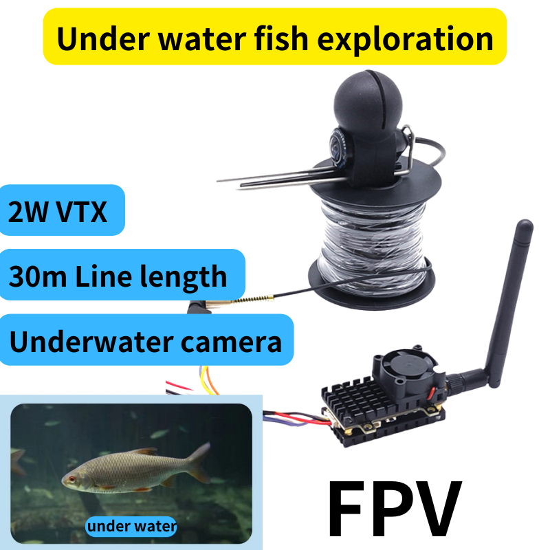 Underwater Camera - Cámara de detección de peces subacuática