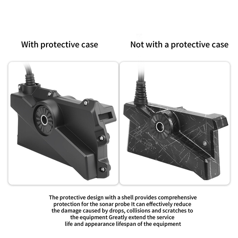 Fish Finder Mount - 2025 nueva cubierta protectora de sonda