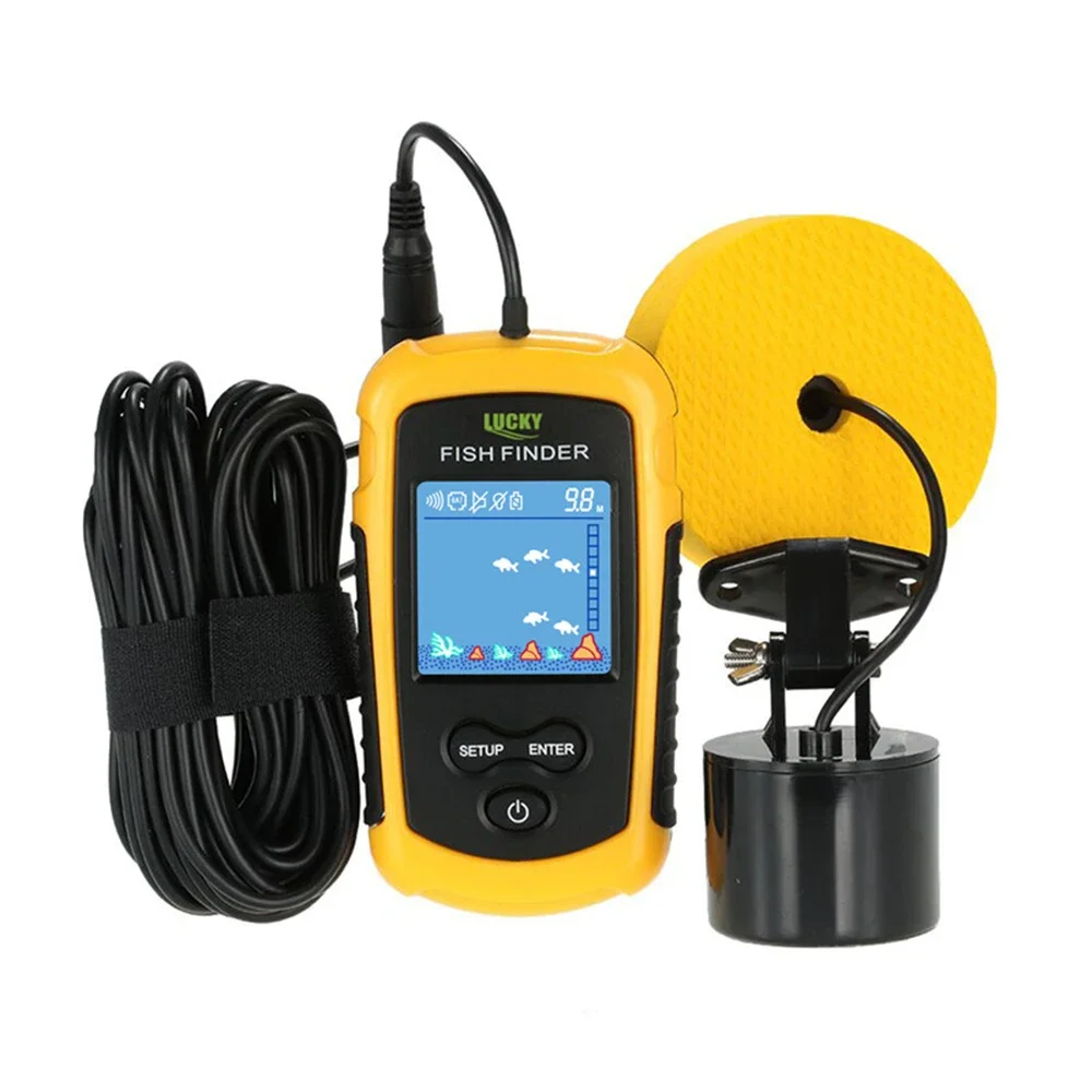 Lucky LCD pantalla a Color por - Fish Finder Cable reseña y precio
