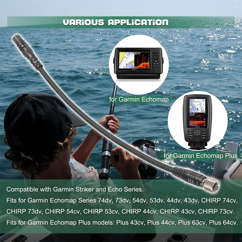 1852072 ‎ Cable Adaptador Univ - Fish Finder Cable reseña y precio