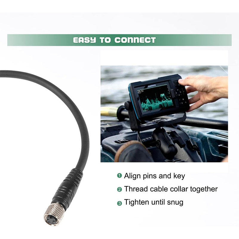 1852072 ‎ Cable Adaptador Univ - Fish Finder Cable reseña y precio