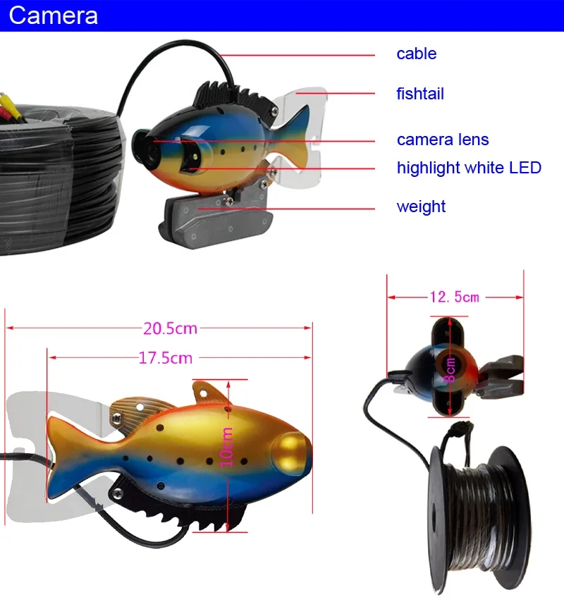 SY801 Sistema de monitoreo bus - Fish Finder Portable reseña y precio