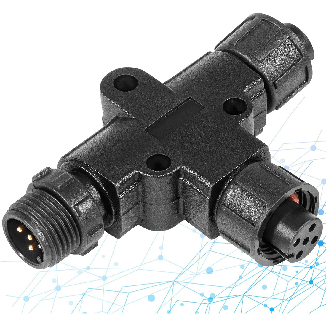 Conector en T Micro-C NMEA 200 - Fish Finder Cable reseña y precio