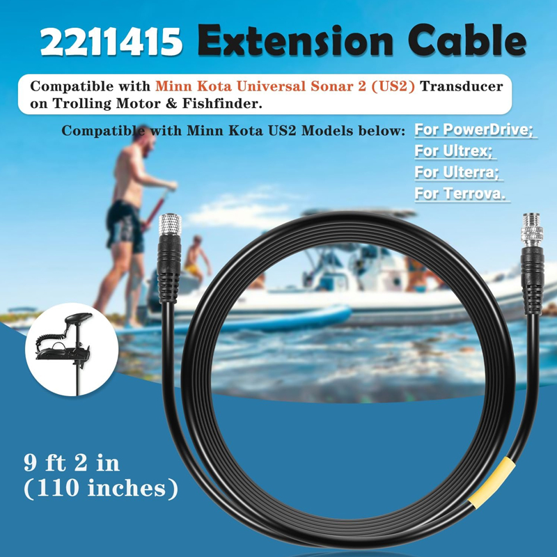 1852068 MKR-US2-8 Cable Adapta - Fish Finder Cable reseña y precio