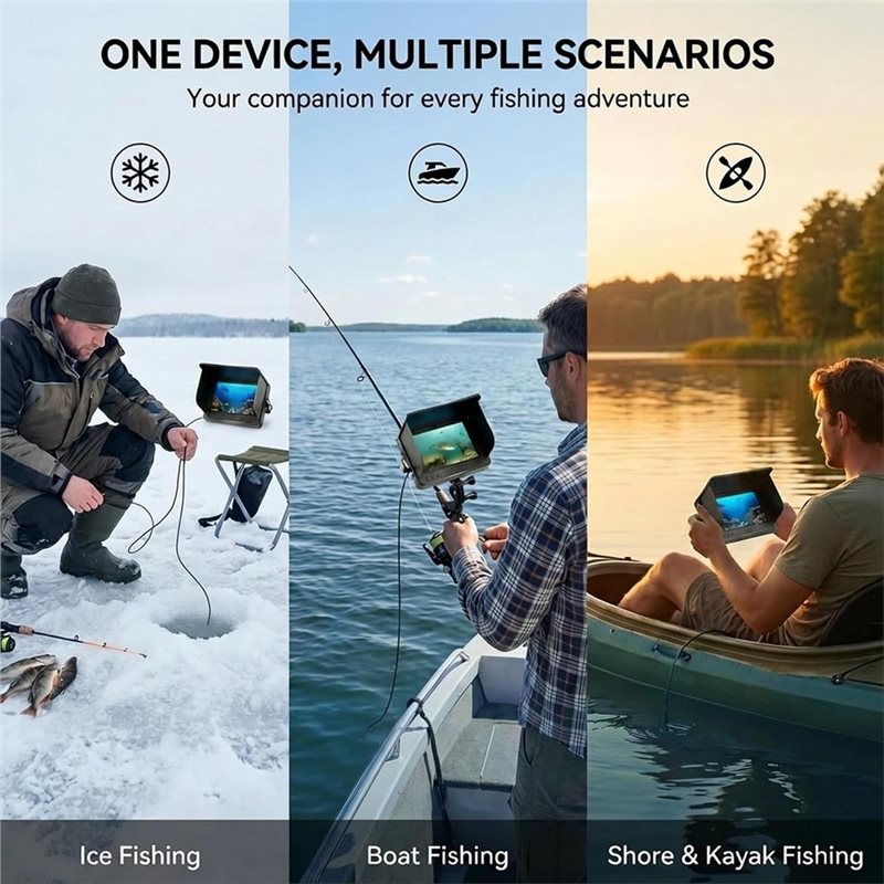 A64T-Cámara de Pesca Submarina - Fish Finder Portable reseña y precio