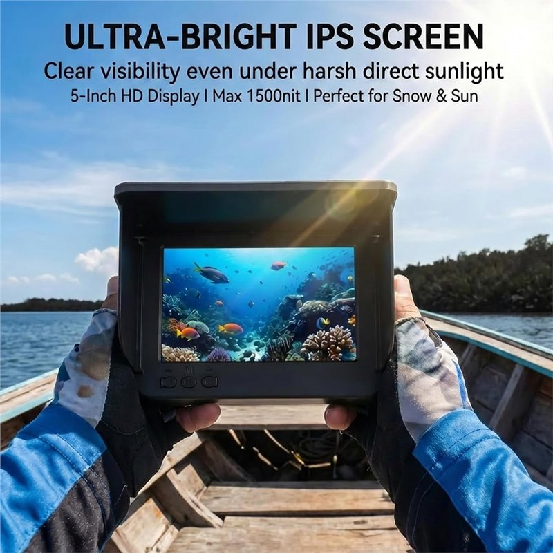 A64T-Cámara de Pesca Submarina - Fish Finder Portable reseña y precio