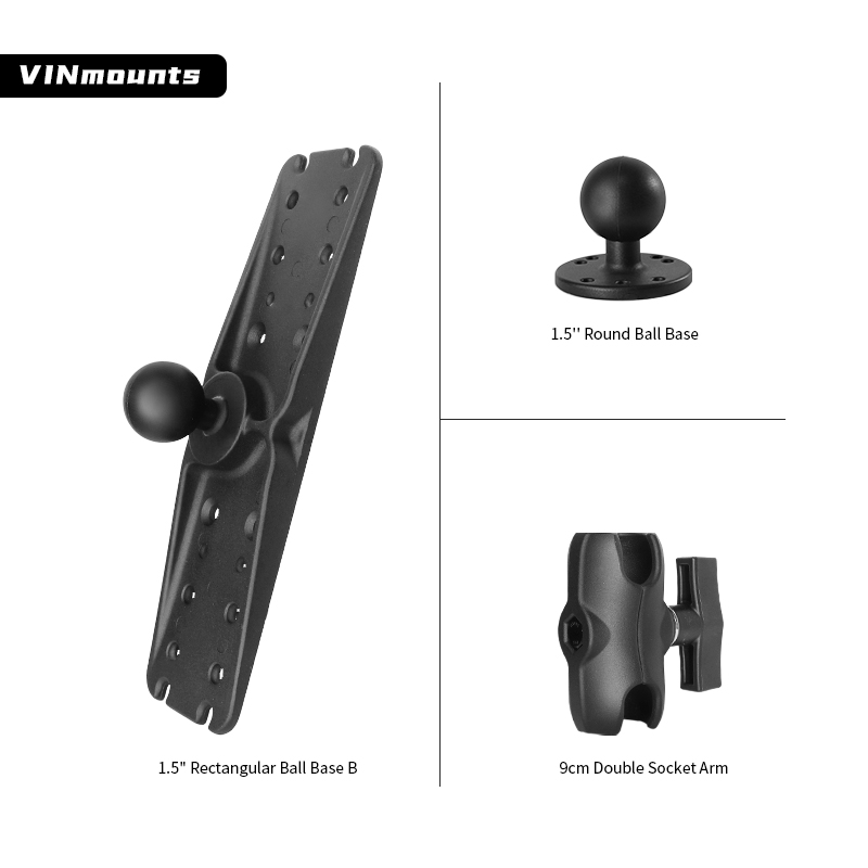 Soporte de aluminio para busca - Fish Finder Mount reseña y precio